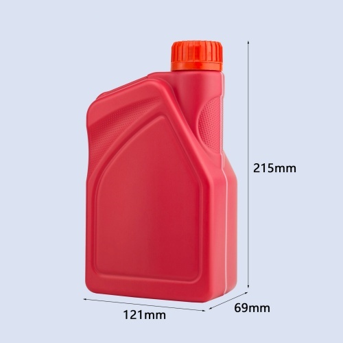 1.2L HDPE Plastic Jerry Can for Lubricating Oil, Gear Oil and Antifreeze Packaging - Image 4