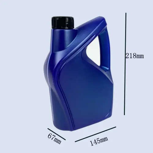 1.2L HDPE Plastic Bottle for Engine Oil, Antifreeze and Degreaser Packaging - Image 2