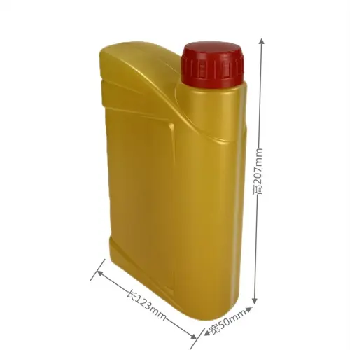 1 liter gold measuring oil bottle dimensions 207mm height