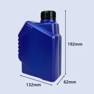 1 liter hdpe engine oil bottle dimensions 192mm Blue HDPE engine oil bottle dimensions showing 192mm height and bottle size