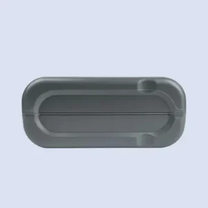 4l gray hdpe motor oil bottle bottom base Bottom view of a 4 liter gray HDPE plastic lubricant bottle with reinforced molded base for reliable storage.